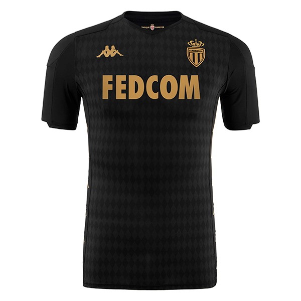 Tailandia Camiseta AS Monaco Replica Segunda Ropa 2019/20 Negro